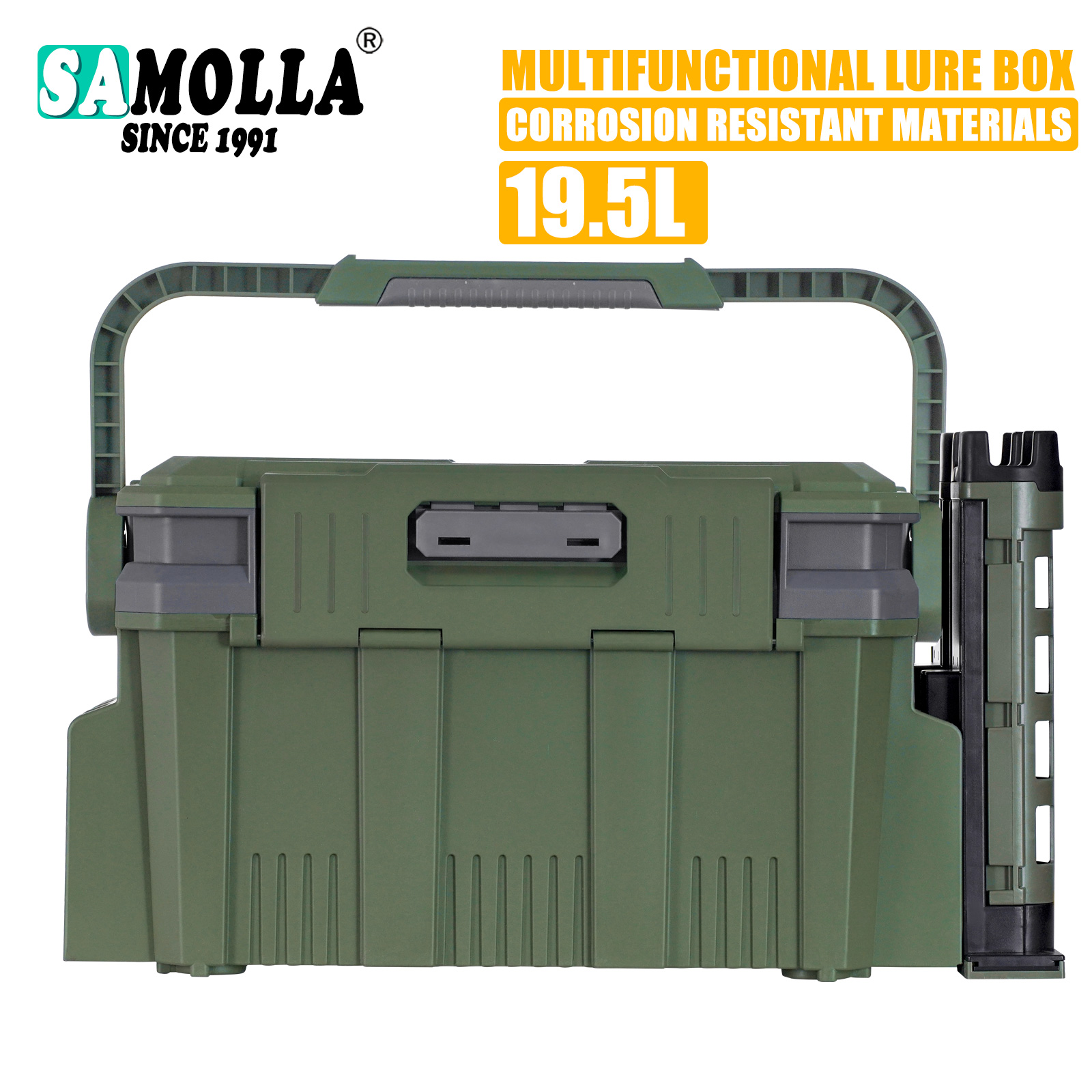 New Large Fishing Box Suit 19. - Fishing Kayak Crate recension och pris