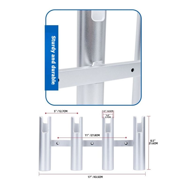 CGDS-Fishing Rod Holder Wall-M - Fishing Kayak Cart recension och pris